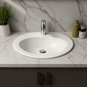 Upper Counter Vanity Wash Basin - Dell Sanitary Ware