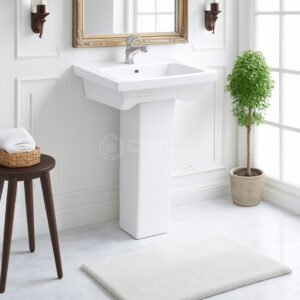 Grace Wash Basin Pedestal - Dell Sanitary Ware