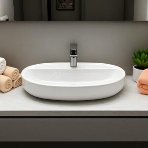 1008 Vanity Wash Basin - Dell Sanitary Ware