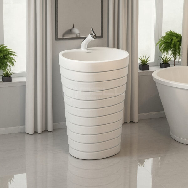 Dell One Piece 3 Wash Basin - Dell Sanitary Ware Dell One Piece 3 Wash Basin - Dell Sanitary Ware