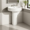Dell Flow Wash Basin Pedestal - Dell Sanitary Ware