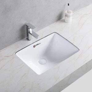 Square Under Counter Vanity Wash Basin - Dell Sanitary Ware