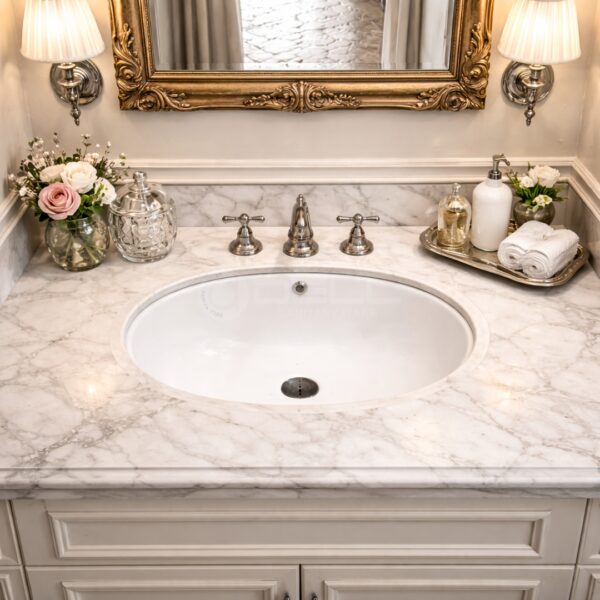 Premium under counter oval vanity wash basin by Dell Sanitary Ware