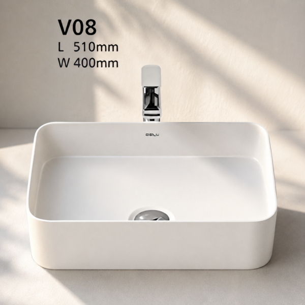 V08 Vanity Wash Basin - Dell Sanitary Ware