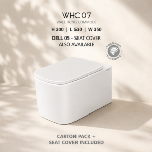 07 Wall Hang English Toilet - Dell Sanitary Ware