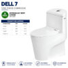 Dell 7 English Toilet - Dell Sanitary Ware