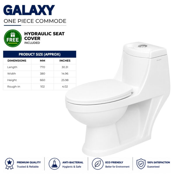 Galaxy English Toilet - Dell Sanitary Ware