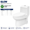 Glow English Toilet - Dell Sanitary Ware