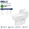 Dell English Toilet - Dell Sanitary Ware