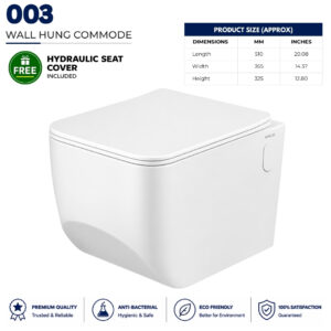 Wall Hang 03 English Toilet - Dell Sanitary Ware