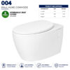 Wall Hang 04 English Toilet - Dell Sanitary Ware