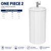 Dell One Piece 2 Wash Basin - Dell Sanitary Ware