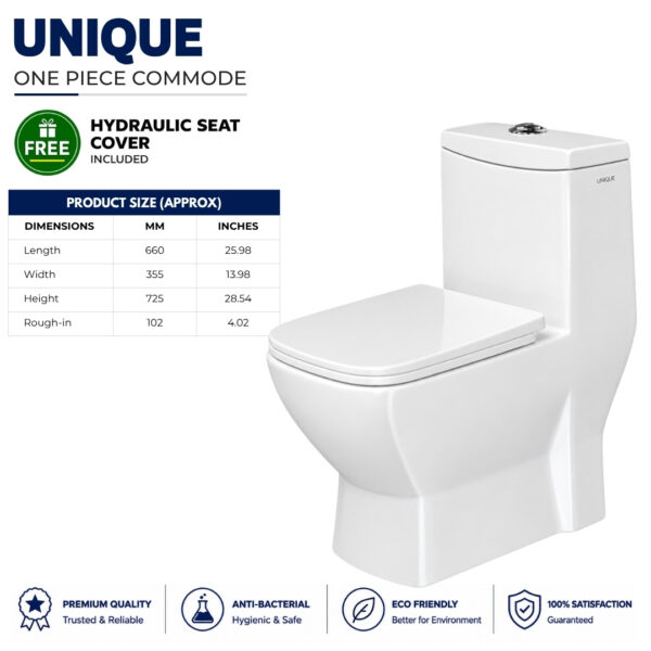 Unique English Toilet - Dell Sanitary Ware