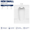 New Small Indian Toilet - Dell Sanitary Ware