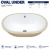 Under Counter Oval