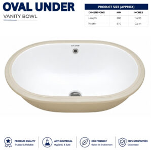 Under Counter Oval